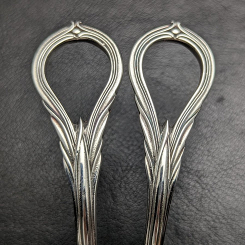 British Vintage Silver Plated Grape Scissors Pair 168g